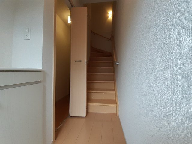 リン・デ・クリートの玄関|ゆったりとした玄関です