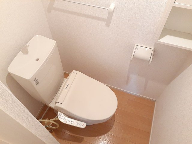 ソレイユ福岡　Ａのトイレ|トイレもきれいです