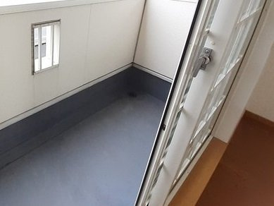 シャン・イリーデＢのバルコニー