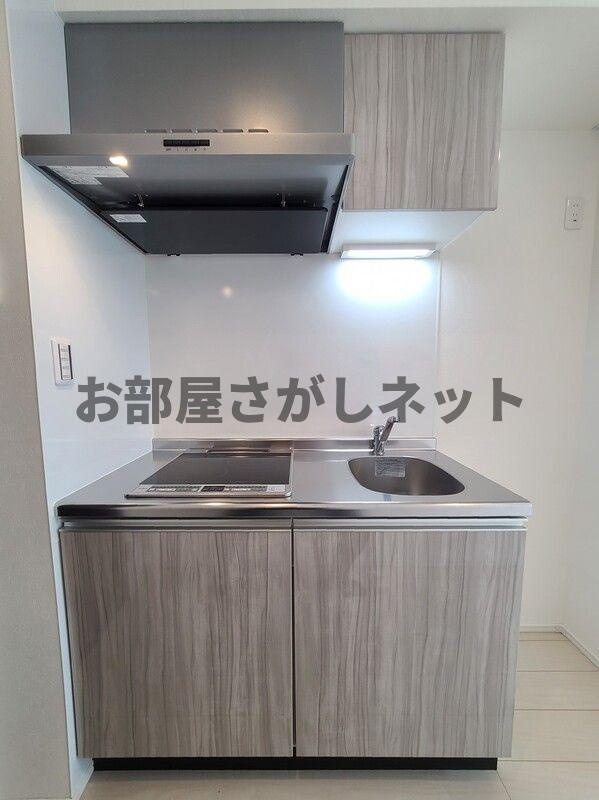 Ｃｒｏｓｓ　Ｇｒａｙ町屋【ペットと暮らせる築浅デザイナーズ／即入居可】のキッチン