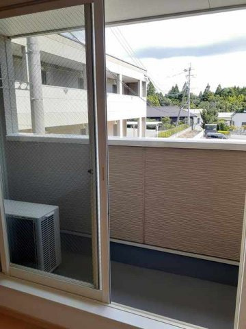 プリムローズＢのバルコニー