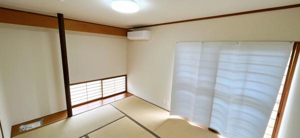 仲介手数料不要　カチタス上益城郡益城町大字辻の城【益城中央小・木山中】の和室|1階和室6帖には和室ですが火災報知機を設置しておりますので安心ですね。