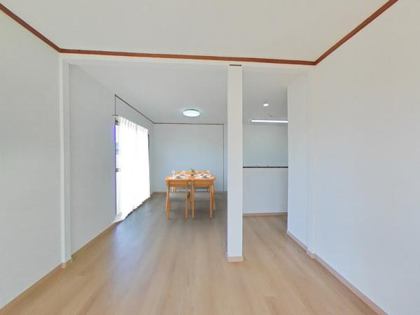 仲介手数料不要　カチタス上益城郡益城町大字辻の城【益城中央小・木山中】の居間・リビング|CG合成で家具を配置したイメージです。