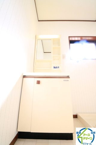 登貴和ハイツの洗面所