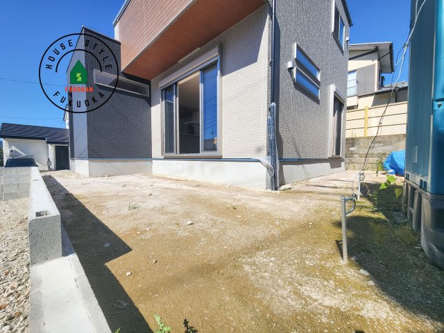 大野城市緑ヶ丘4丁目第3-1棟（1号棟）　の庭|お庭で自由な時間を過ごせます。