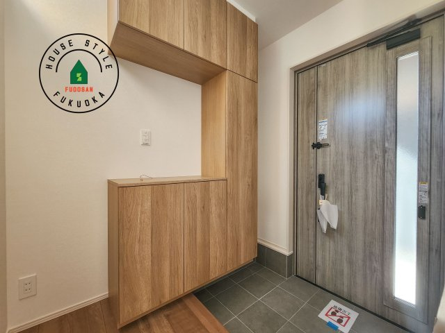 大野城市緑ヶ丘4丁目第3-1棟（1号棟）　の防犯設備|二重ロックでしっかり防犯対策ができます。