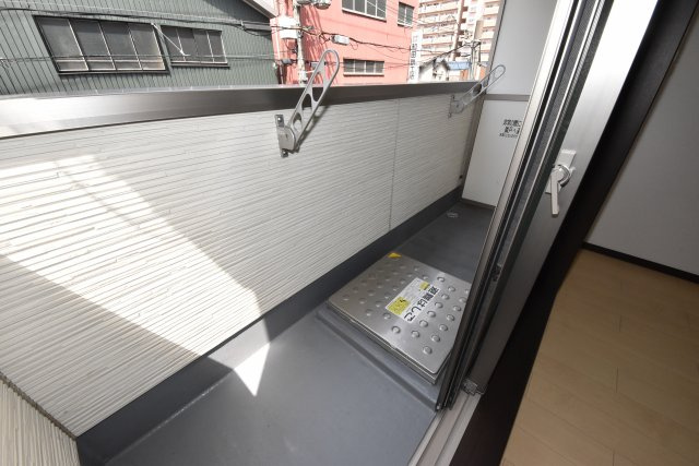フジパレス川口のバルコニー