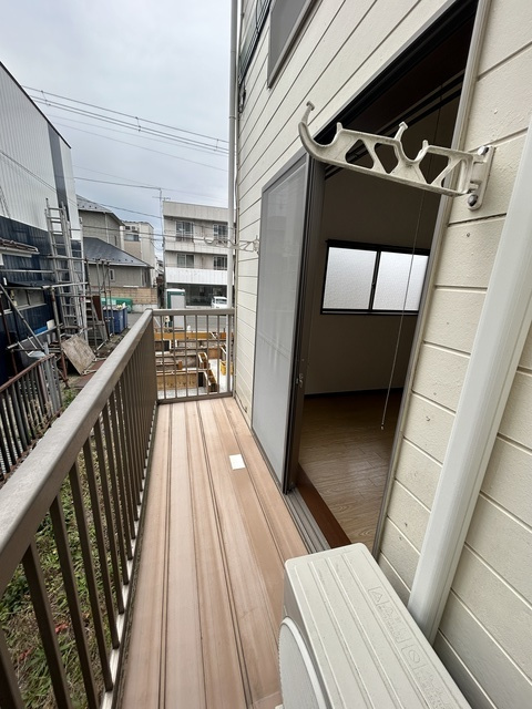 グリーンリーフ旭ヶ丘のバルコニー