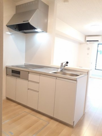 レディーバード　Ⅱのキッチン|きれいなキッチンです