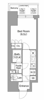 コンフォリア・リヴ博労町一丁目Ｑ
