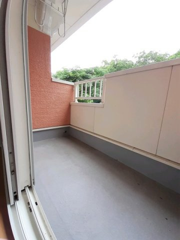 パークサイド前山　Ｂのバルコニー|開放的で明るい空間を演出してくれるバルコニーです