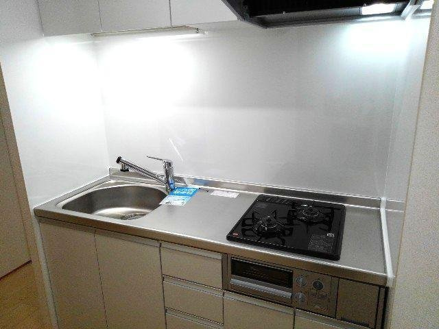 ヴィラのキッチン