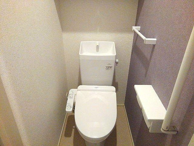 ヴィラのトイレ