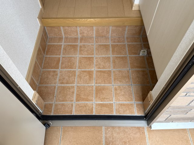 スマイル　タウンＡの玄関