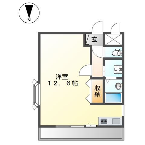 エクセルコートの間取り