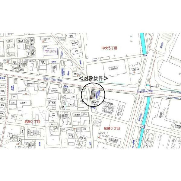 リアナ小牧アパートメントの地図