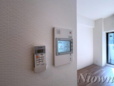 【セキュリティ】 | S-RESIDENCE名駅南 | モニター付きインターホンです