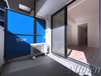 【バルコニー】 | S-RESIDENCE名駅南 | 暖かな日差しのふりそそぐバルコニー