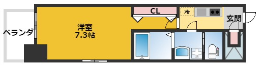 【間取り】 | S-RESIDENCE名駅南 | 間取りです。