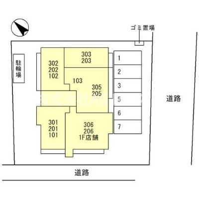 【区画図】 | レジデンスマルニ