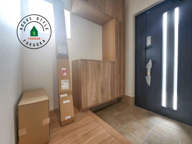 福津市福間南3丁目第1-7棟（7号棟）　の防犯設備|二重ロックでしっかり防犯対策ができます。