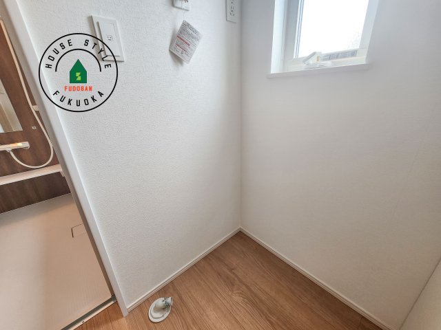 福津市福間南3丁目第1-7棟（7号棟）　のランドリースペース|ランドリースペースとなります。広々して有効的にご使用できます。 