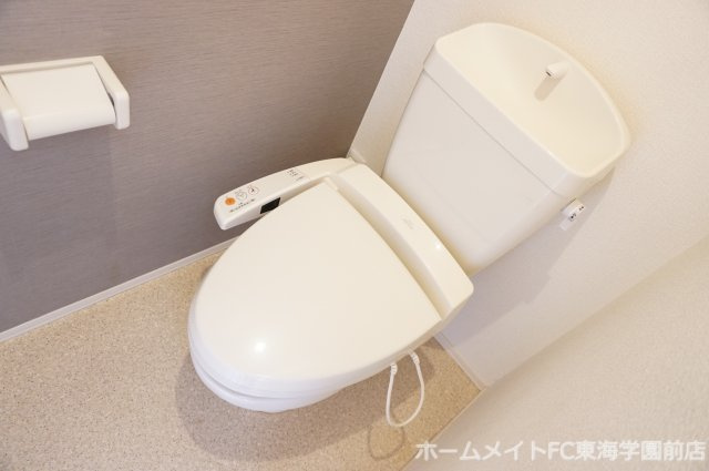 合志市幾久富のアパートのトイレ
