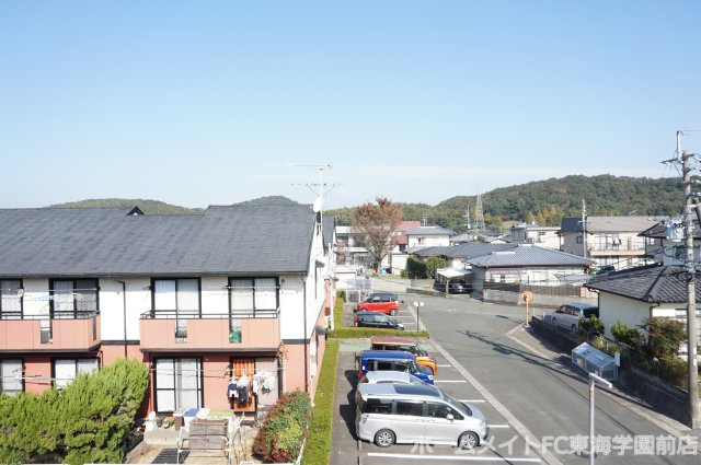 合志市幾久富のアパートの展望