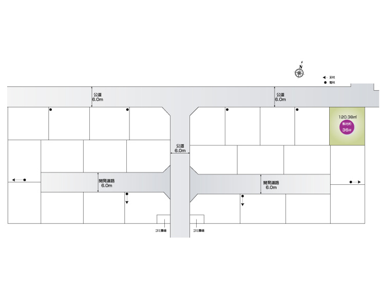 【区画図】さいたま市岩槻区加倉第15　全25区画