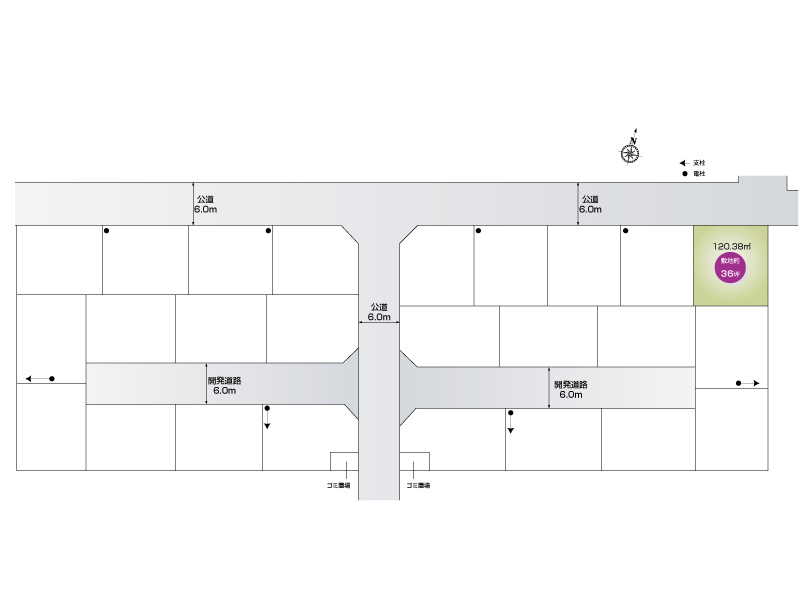 【区画図】さいたま市岩槻区加倉第15　全25区画