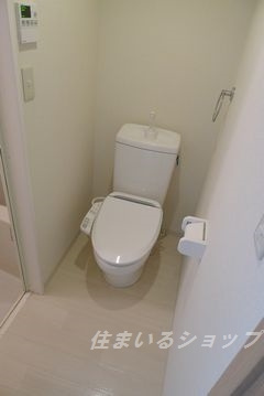 広島市安佐北区口田１丁目のアパートのトイレ|シャワートイレ
