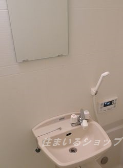 広島市安佐北区口田１丁目のアパートの洗面所