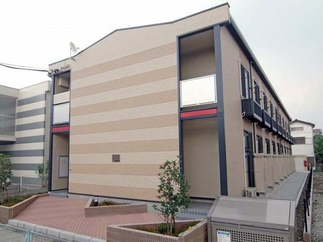 レオパレスシェダルの外観|きれいな外観です