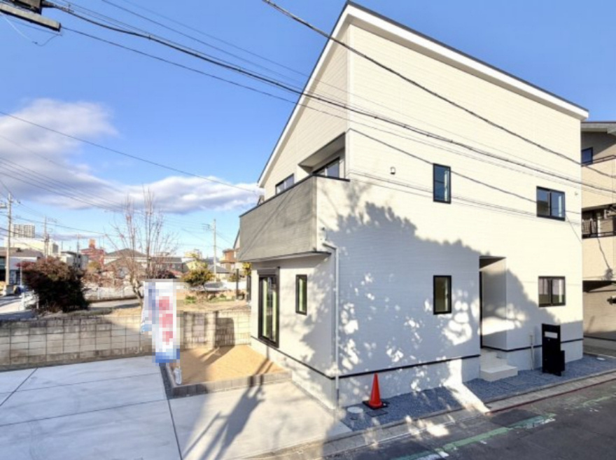 【新築戸建】前橋朝日町2丁目25-1期の外観|■外観｜ここから始まる「日常」はご家族にとってかけがえのない時間となります。少しでも豊かに、快適に。