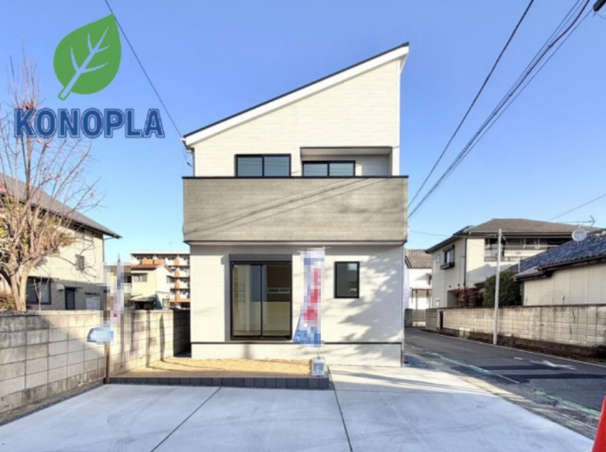 【新築戸建】前橋朝日町2丁目25-1期の外観|■外観｜閑静な住宅街で始める新しい暮らし♪開放的な毎日をあなたへ(^^♪