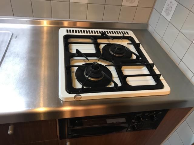 グランチェスタ戸田公園のキッチン|キッチン（２口・グリル）