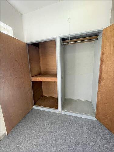 サンライフ赤羽の収納|物入　クロゼット　内装後