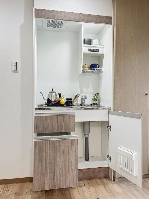 ハイツ若草のキッチン|※家具・小物はイメージです