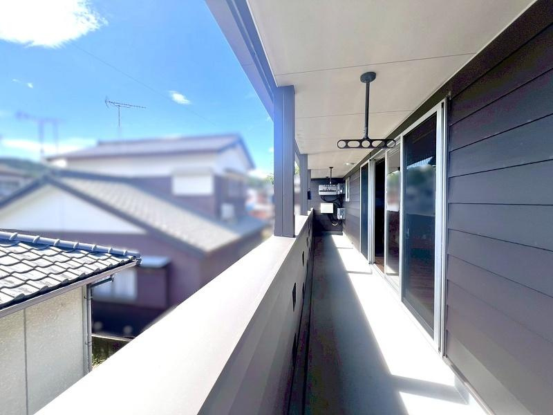 長浜　中古戸建　（高床式平屋建て+はなれ）のバルコニー