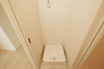 【設備】 | プレジオ帝塚山 | 洗濯機置き場です