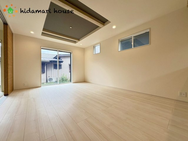 上尾市原市北1丁目　新築戸建　ブルーミング01の居間・リビング