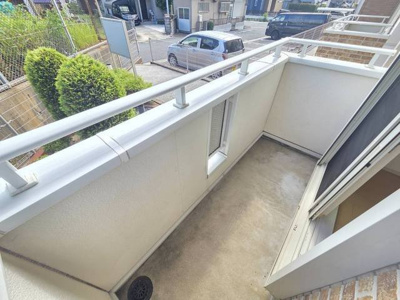 【バルコニー】 | ユニゾン奥田 | 落ち着いた時間を過ごせるバルコニーです