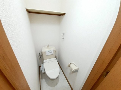 【トイレ】 | ハイツピュアティ | 落ち着いたトイレです