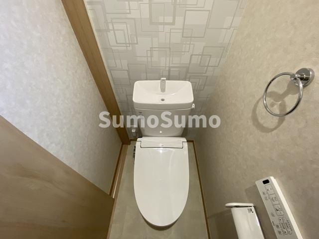 アジール・シエルのトイレ|落ち着いたトイレです