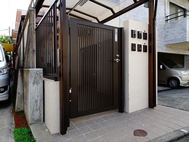 ユニオンメッツ桜上水のエントランス