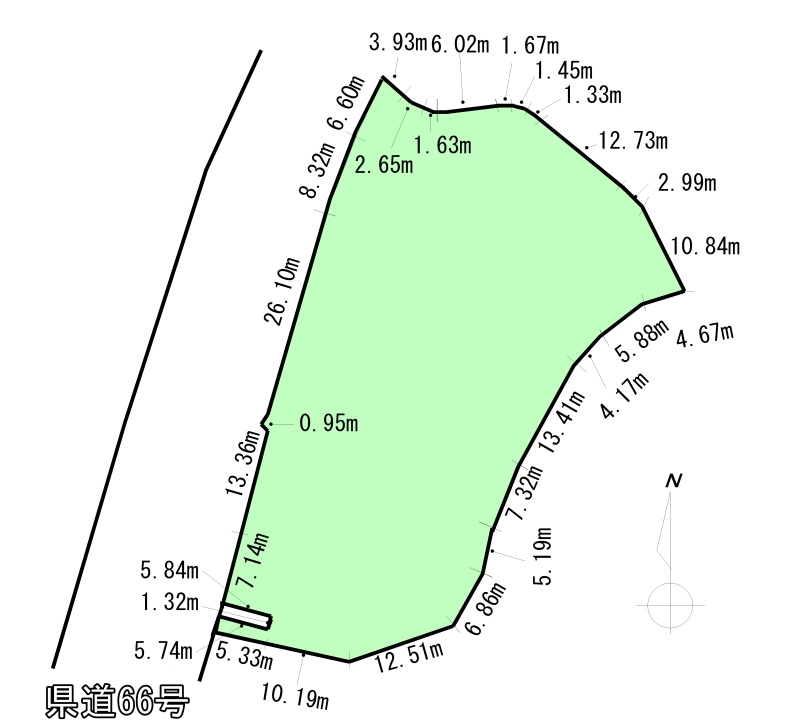 瑞浪市稲津町小里の売地の土地図|地形図等