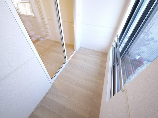 ルナ　ハイツⅤのバルコニー