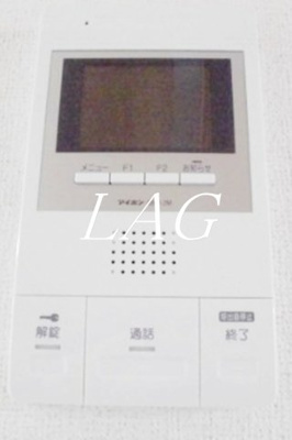 【セキュリティ】 | フローライト | モニター付きインターフォンです。