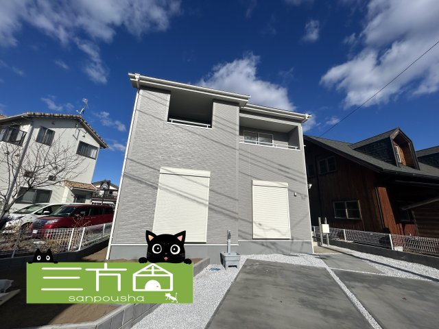 新築　高崎市片岡町第3　Livele Garden.S　１号棟の外観|現地写真　2025年12月完成しました！ご内覧等、お気軽にお問合せください♪　							
