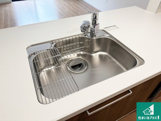 伊丹市池尻　第1期　新築一戸建ての設備|広々としたシンクで食器洗いも楽々！